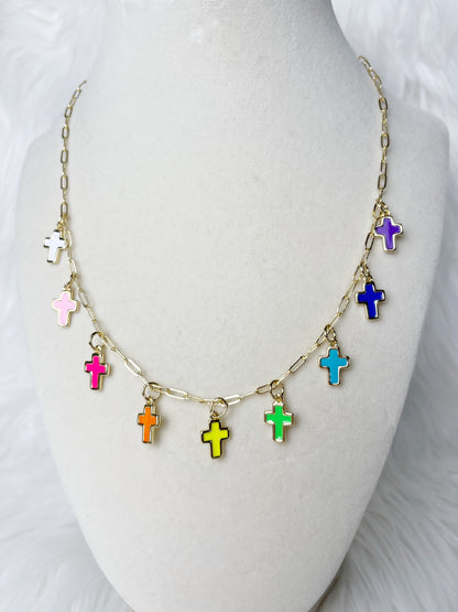 Faith Party Necklace