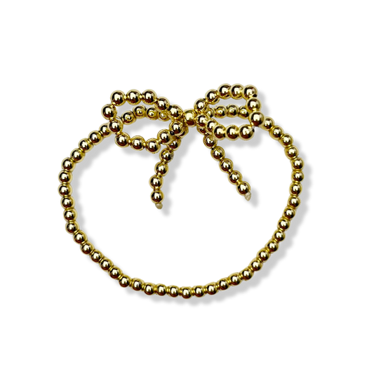 Gold Bow Bracelet