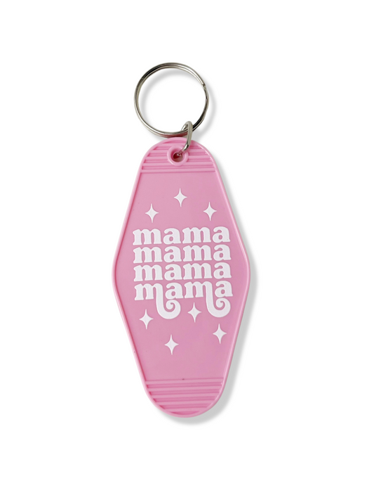 Mama Pink Keychain