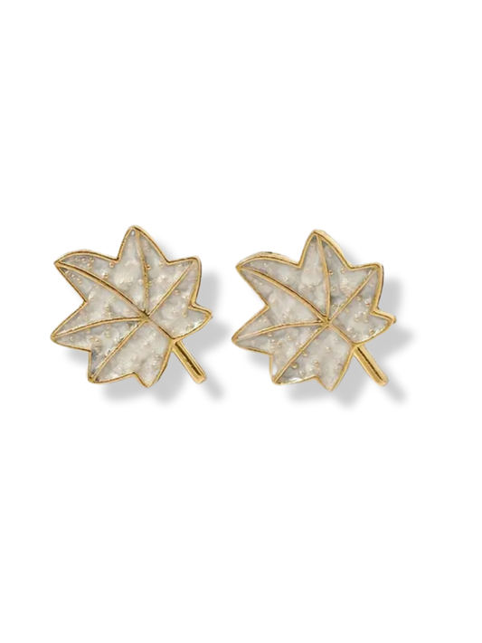 Leaf Stud Earrings